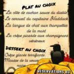 Menu Halloween
