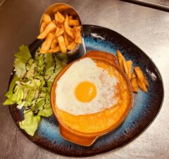 Un welsh maison avec des frites